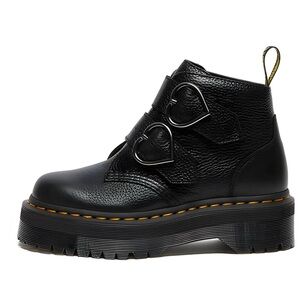 Dr Martens Devon Heart boots black size 10